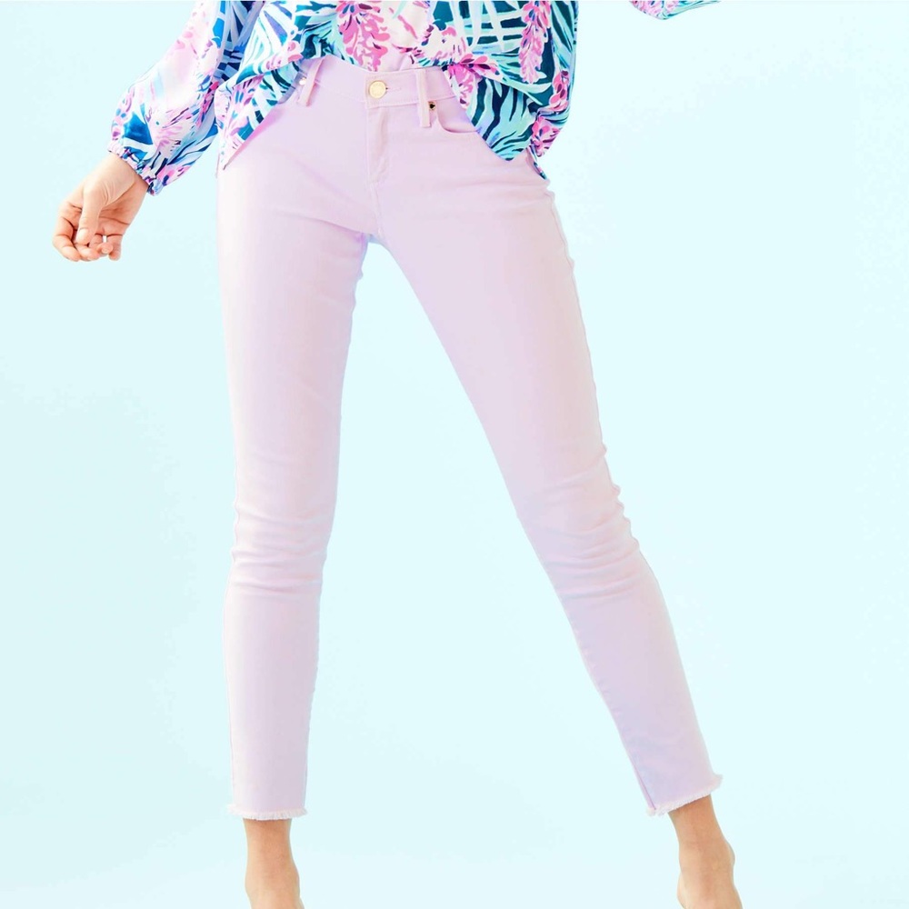 Lilly Pulitzer lite violet pants size 4